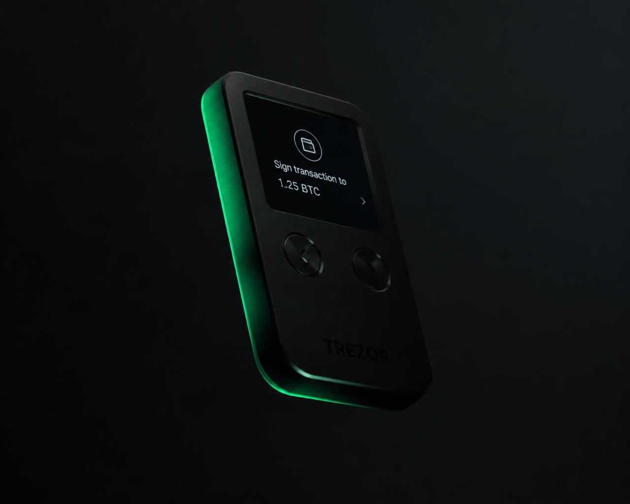 Trezor hardware wallet